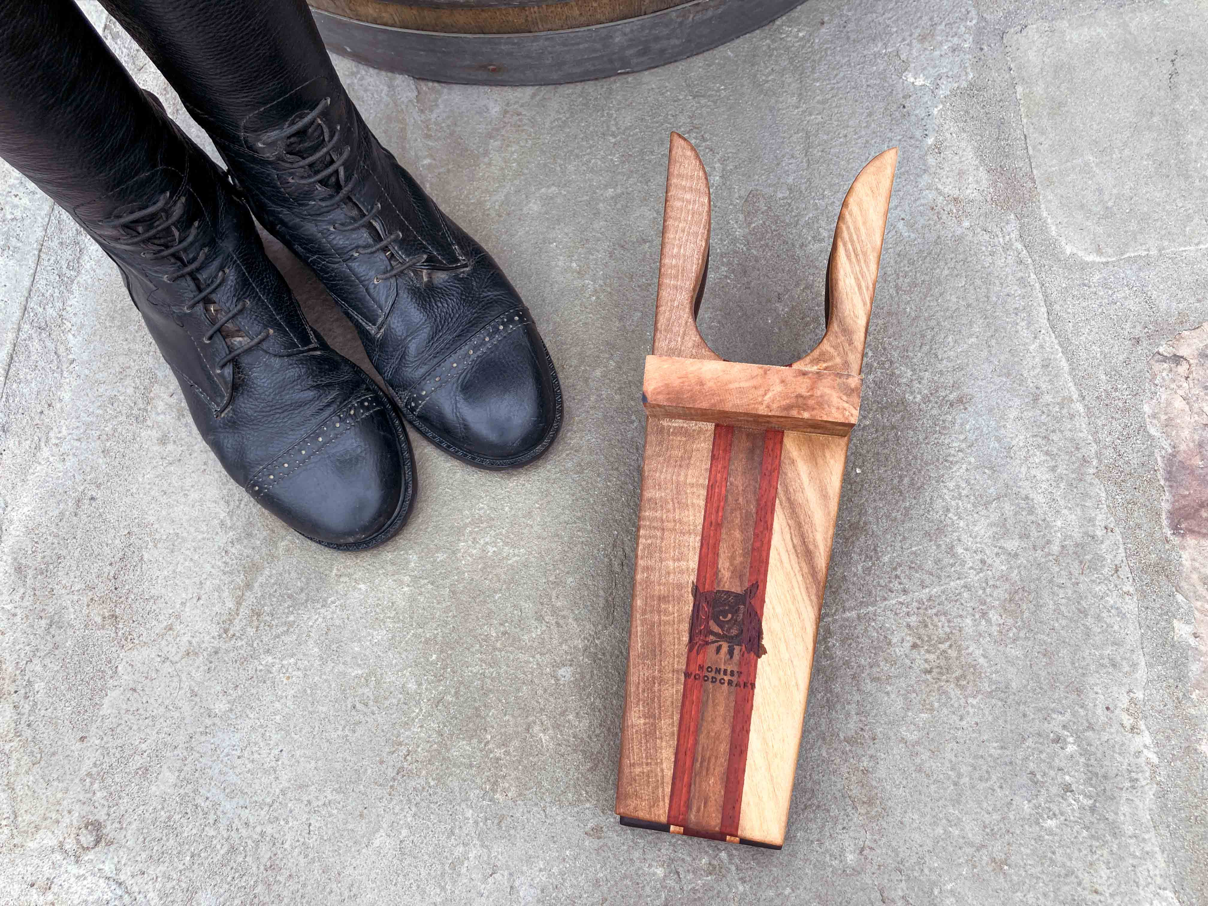 Honest Woodcraft - Wholesale Shoe Horn - Unisex - Boot Jack Boot Pull for Horse Girl Gift for Horse Lover4