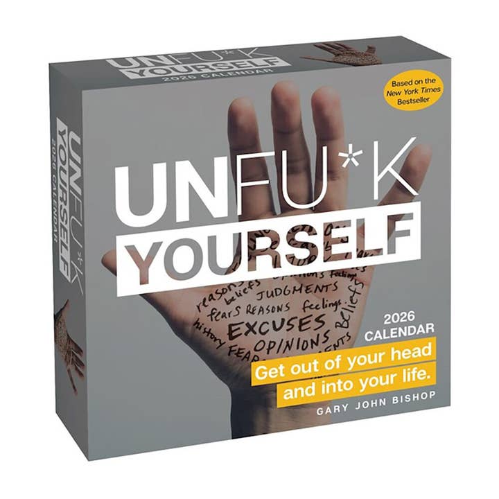 Unfu*k Yourself 2026 Day-to-Day Desk Planner Calendar x 36 for wholesale by BrownTrout Publishers