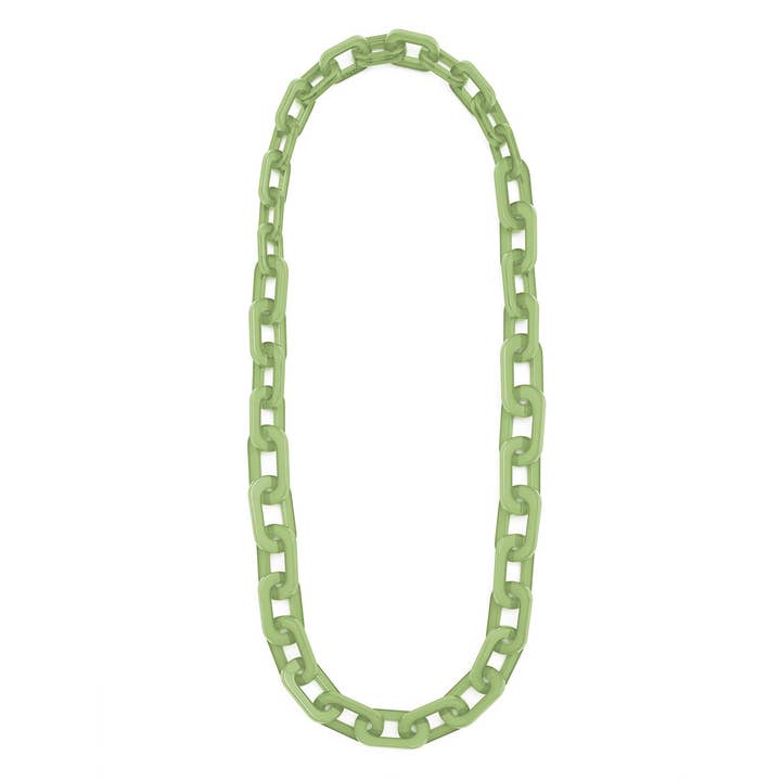 ZENZII Jewelry – wholesale Link & chain necklace – Resin Cable Chain Long Necklace15