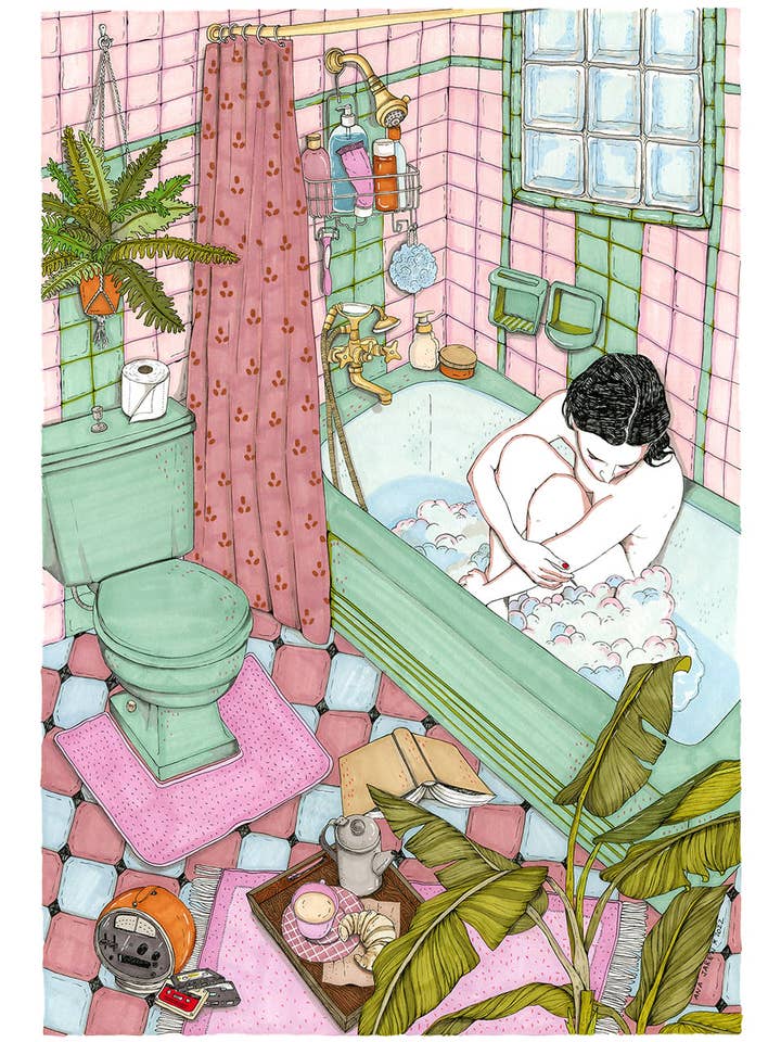 Loneliness I - Art Print for wholesale by ANA JAREN STUDIO