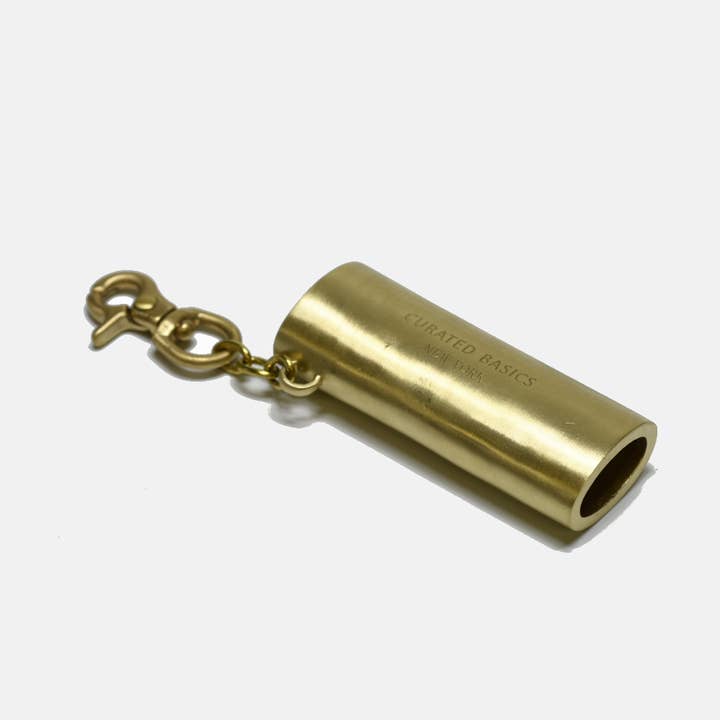 Curated Basics - Wholesale Lighter - Brass Lighter Keychain