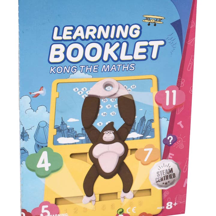 PlaySTEM - Wholesale Brain Game - Kids - Kong The Maths - Addition Teacher Brain Game for Kids3