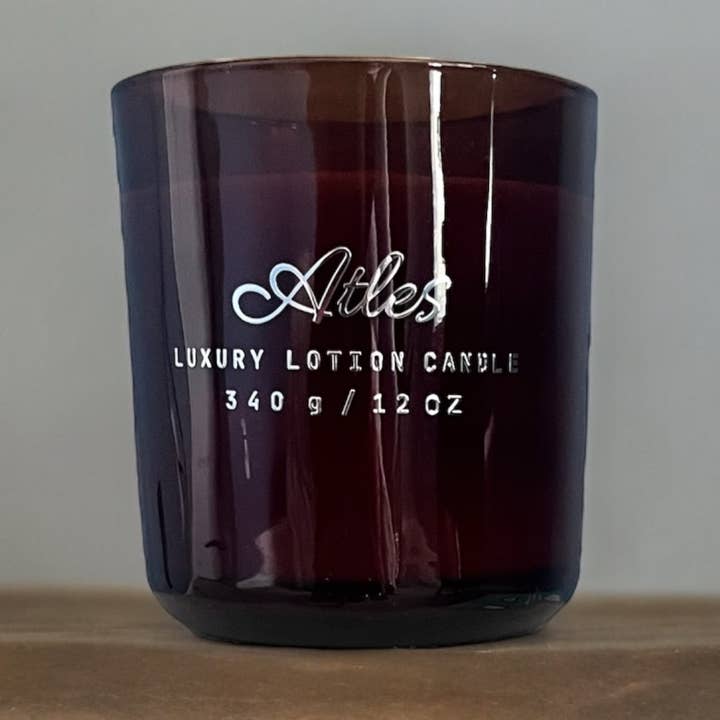 Fireside Lotion Candle | Massage Oil Candle for wholesale by Atles and Ares