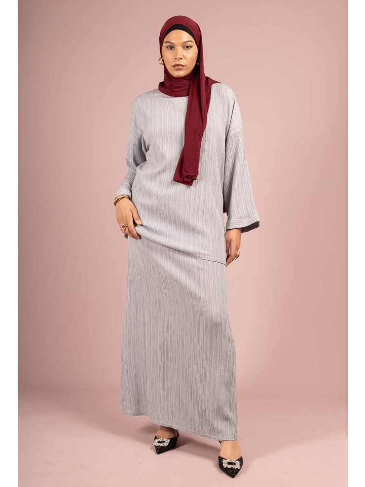 IDEAL OUTFIT - Wholesale Top & Skirt Set - Women's - Abaya set ref:2335 FF-85JU