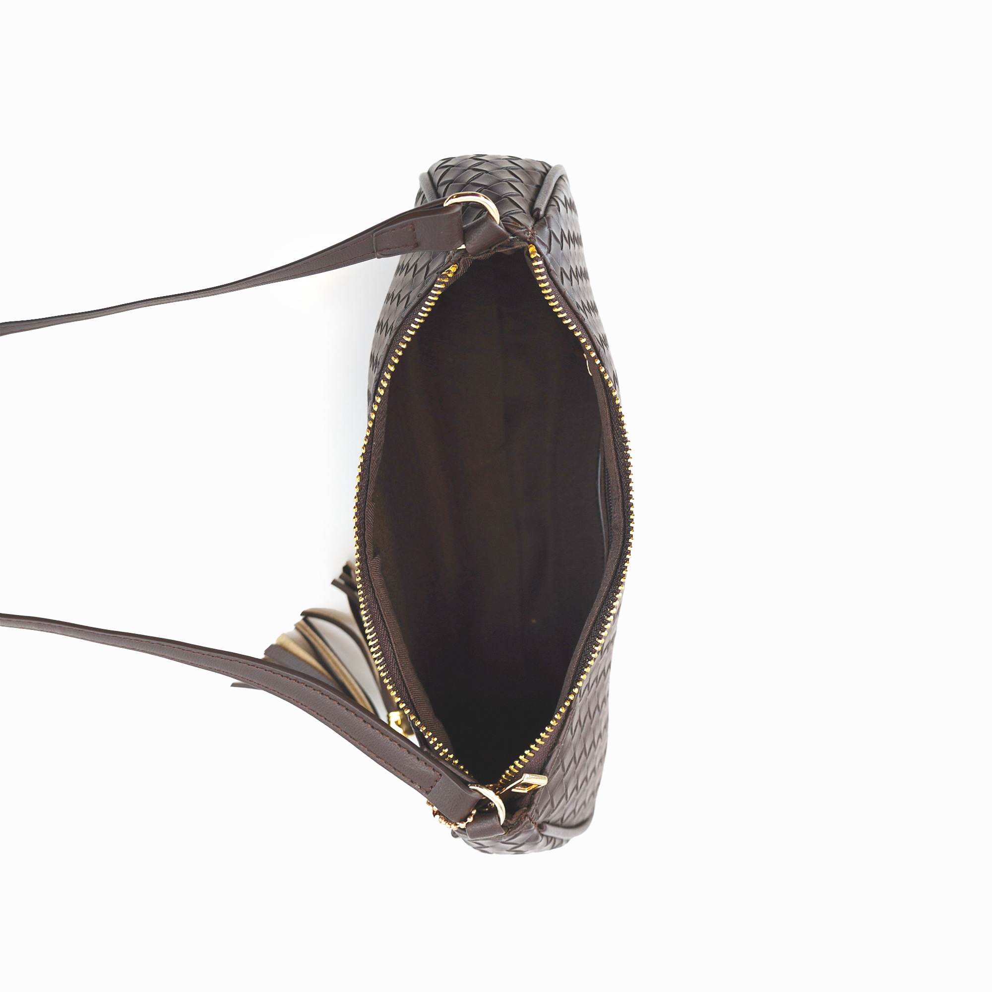 Like Dreams - Wholesale Shoulder Bag - Women's - Fashion Tote Bag with Zipper Stylish Shoulder Bag Tassels17