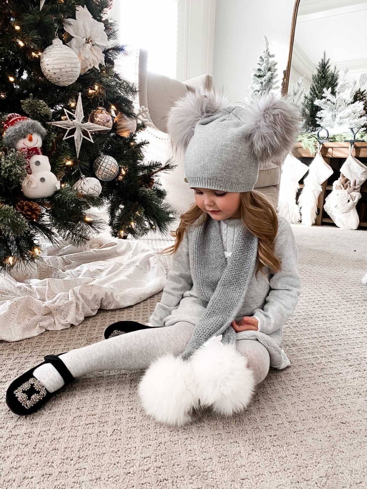 Petite Maison Kids – wholesale Beanie – Kids – Nikita Double Pom Angora Hat14