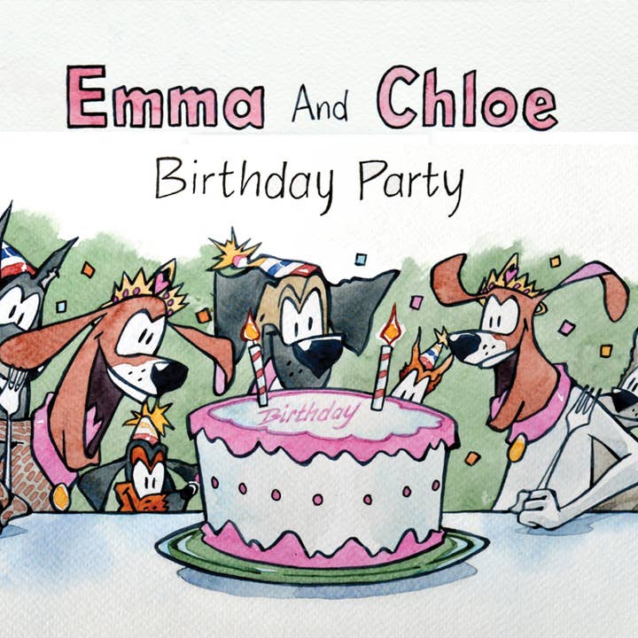 Festa de Aniversário da Emma & Chloe por atacado de DTD productions