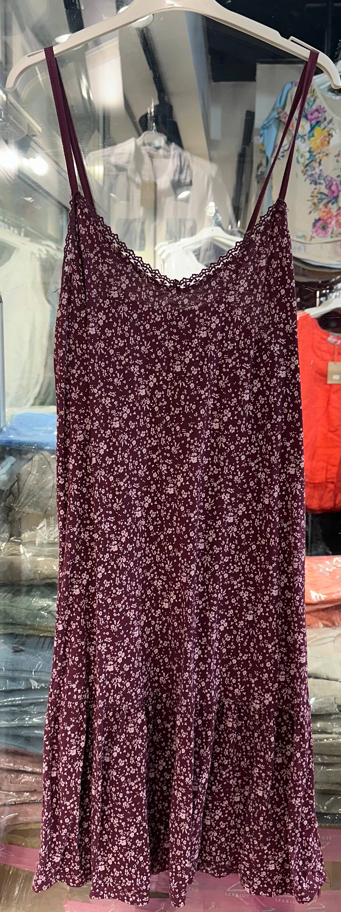 LÉA & LUC - Wholesale Tank Top - Women's - Floral print cotton tank top REF. 31373