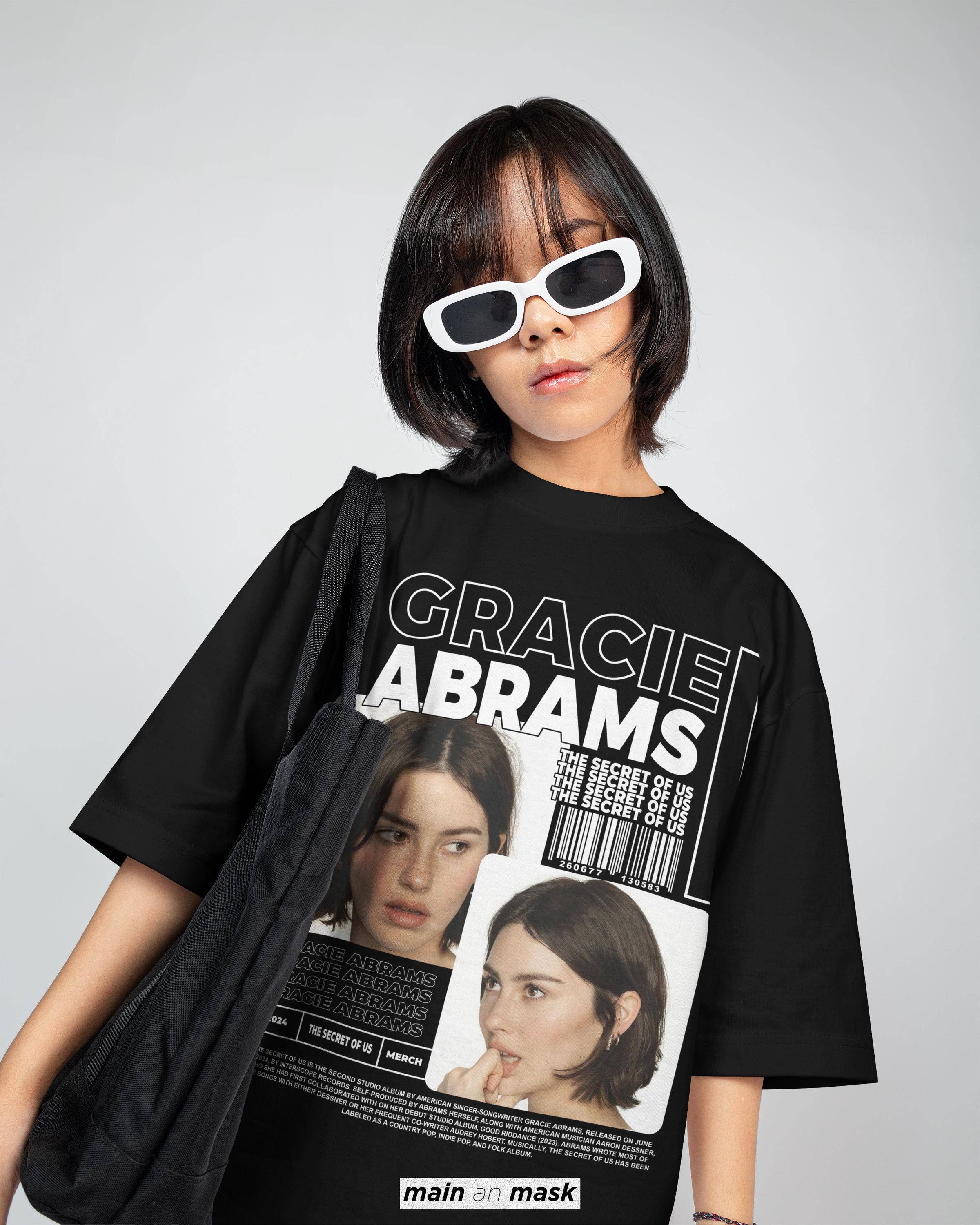 SONDO DESIGN LTD – wholesale T-shirt (graphic) – women's – Gracie Abrams Fan Shirt, The Secret Of Us Tour 2024 Shirt2