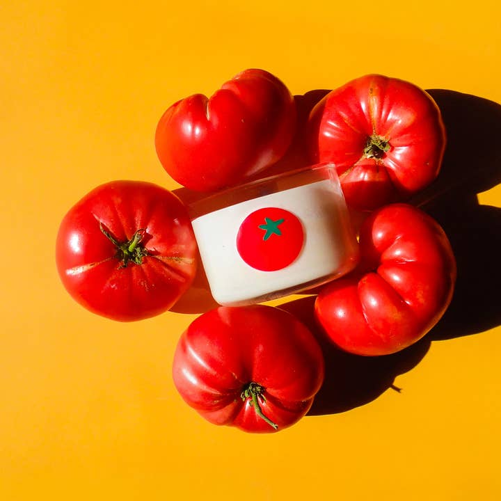Tomato Mini Candle / Latina + Midwest Garden Inspired for wholesale by Fresa Creative