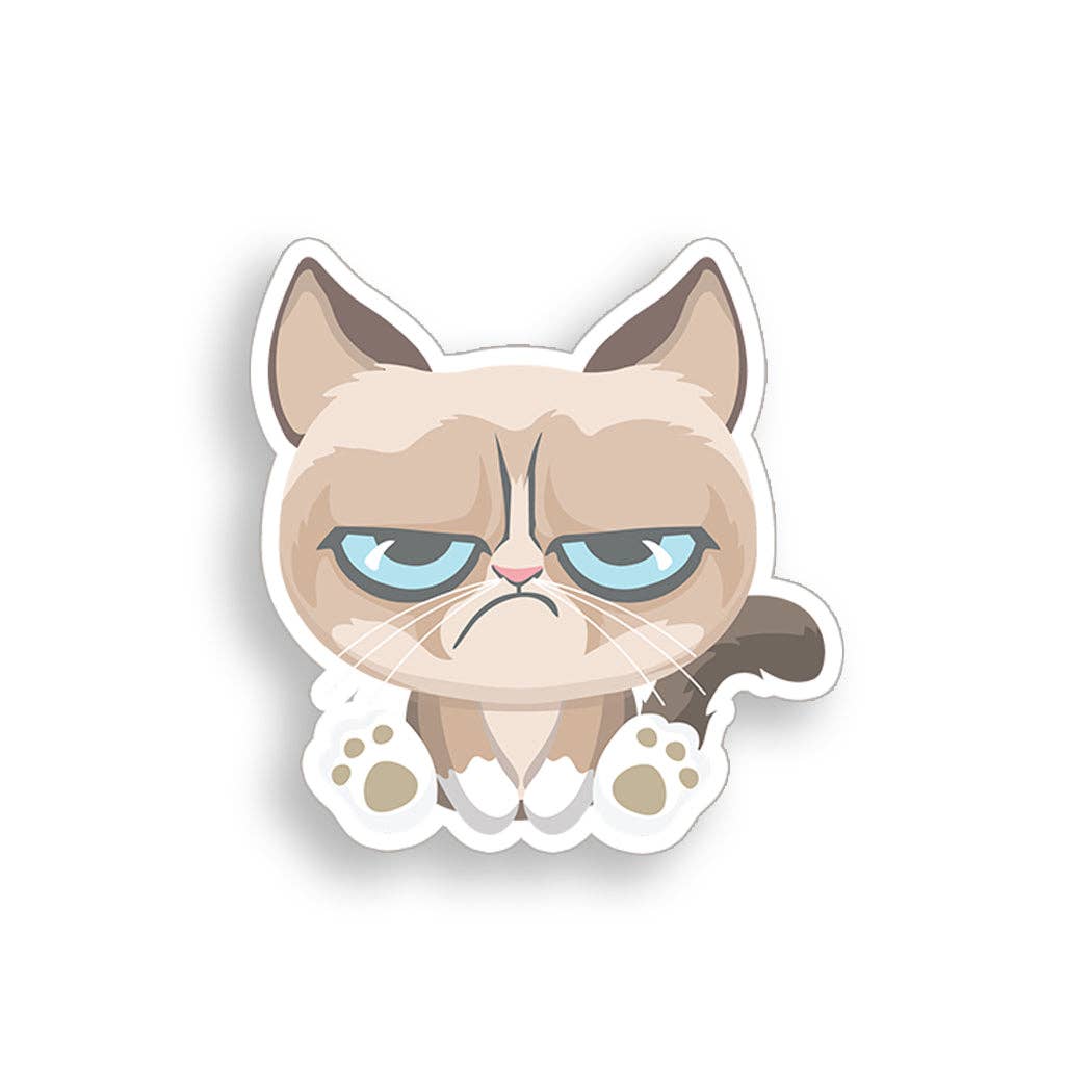 Real Sticky - Wholesale Sticker - Angry Cat Sticker0