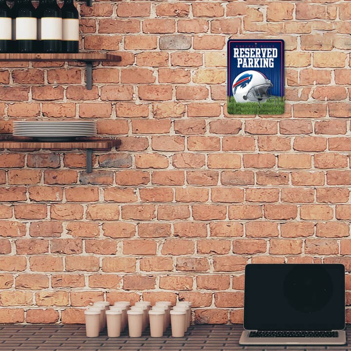 Rico Industries - Wholesale Sign - Buffalo Bills Metal Parking Sign2