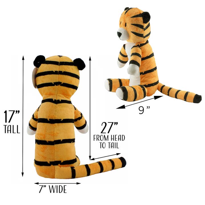 Kurated Korner - Vente Peluche – enfant et bébé - Jouet tigre en peluche Attatoy Regit9