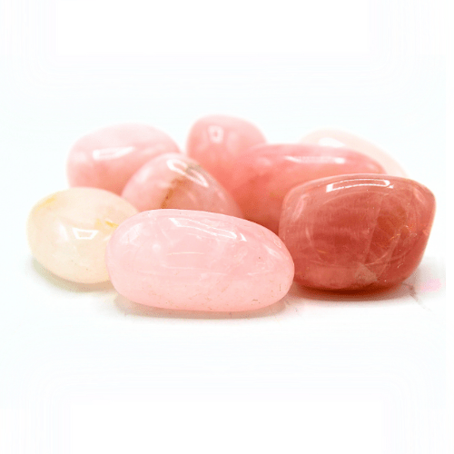 Green Tree - Wholesale Spiritual Stone/Crystal -  Rose Quartz 'AB' Tumbled Stones 200 gr1