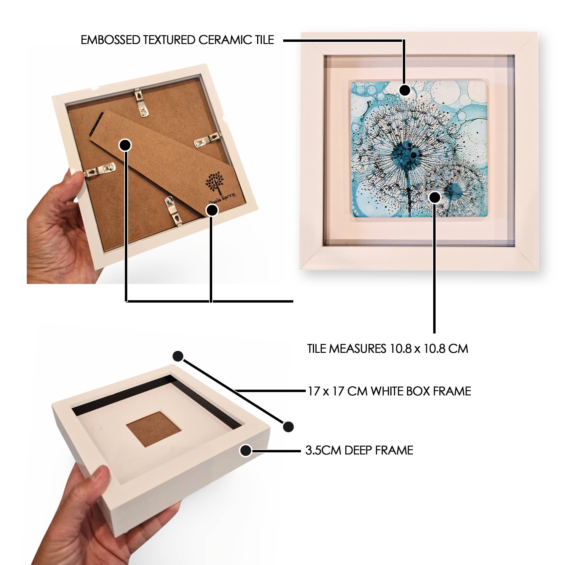 By Jo Crafts – wholesale Art print – 72-SP Green dandelion 2 Small Picture10