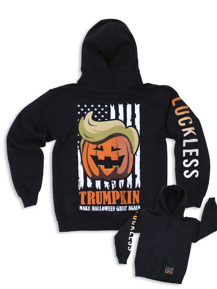 Felpa con cappuccio TRUMPKIN MHGA per la vendita all'ingrosso da parte di Luckless Outfitters