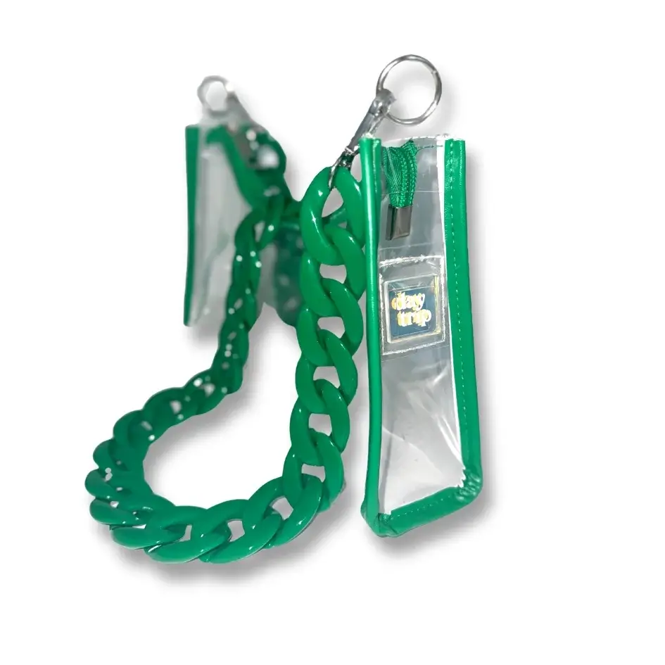 Daytrip Stadium Purses - Wholesale Purse Hook/Hanger - Women's - Green Clear Stadium Purse4