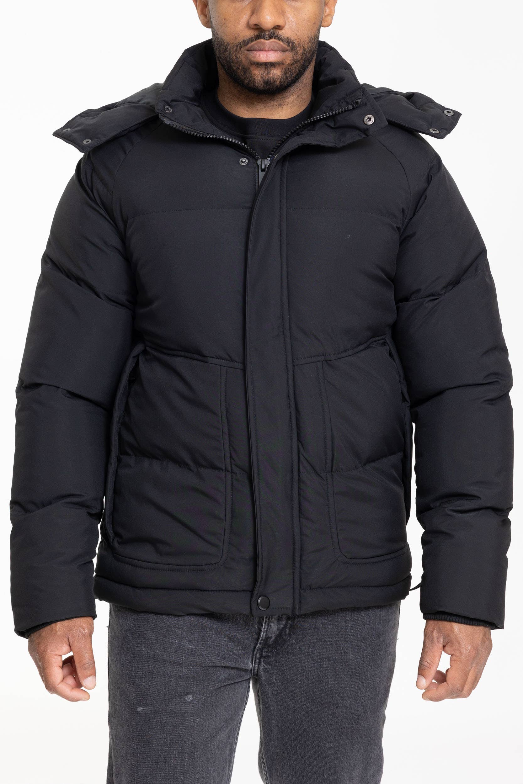 Zayne Paris - Vente Doudoune – homme - Doudoune homme avec capuche kd1331-13