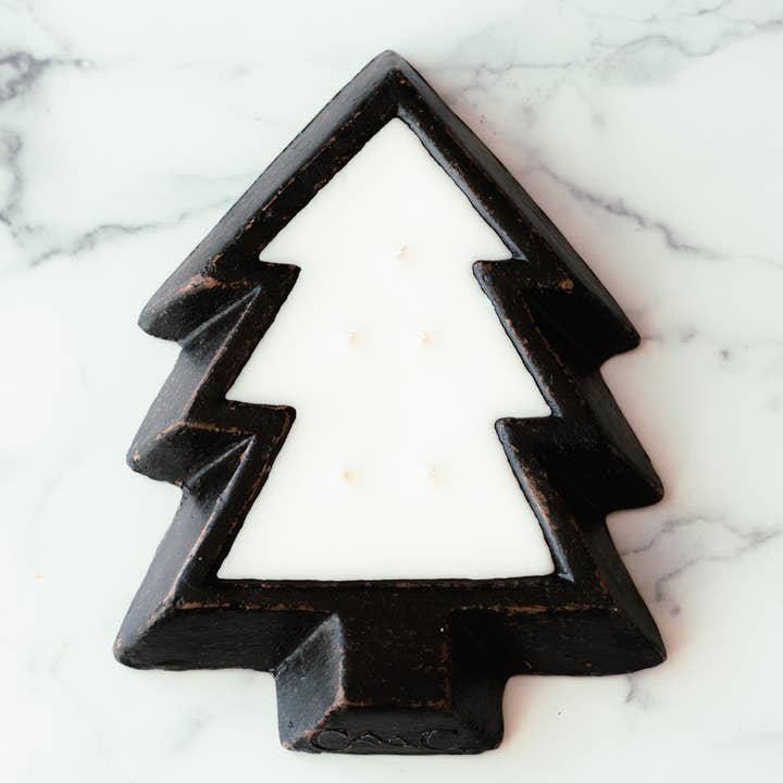 Vela Olaria Preta - Canela Doce Baunilha por atacado de Cedar Mountain Candle