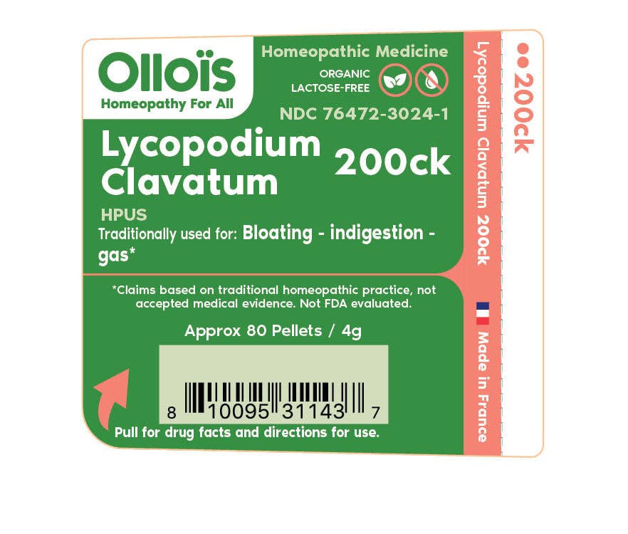 Ollois - Wholesale Oral Supplement/Vitamin - Olloïs Lycopodium Clavatum 200CK Vegan Organic Kosher, 80ct1