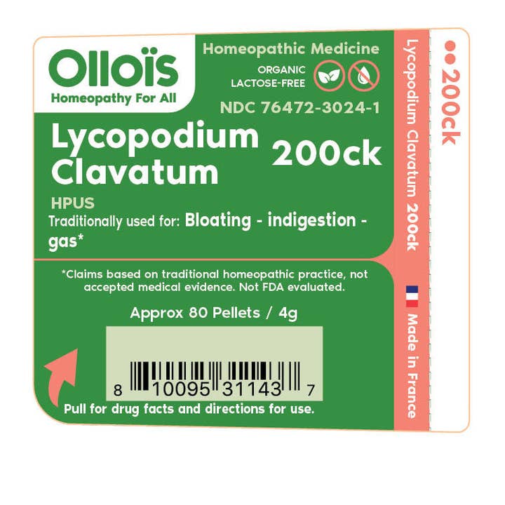 Ollois - Wholesale Oral Supplement/Vitamin - Olloïs Lycopodium Clavatum 200CK Vegan Organic Kosher, 80ct1