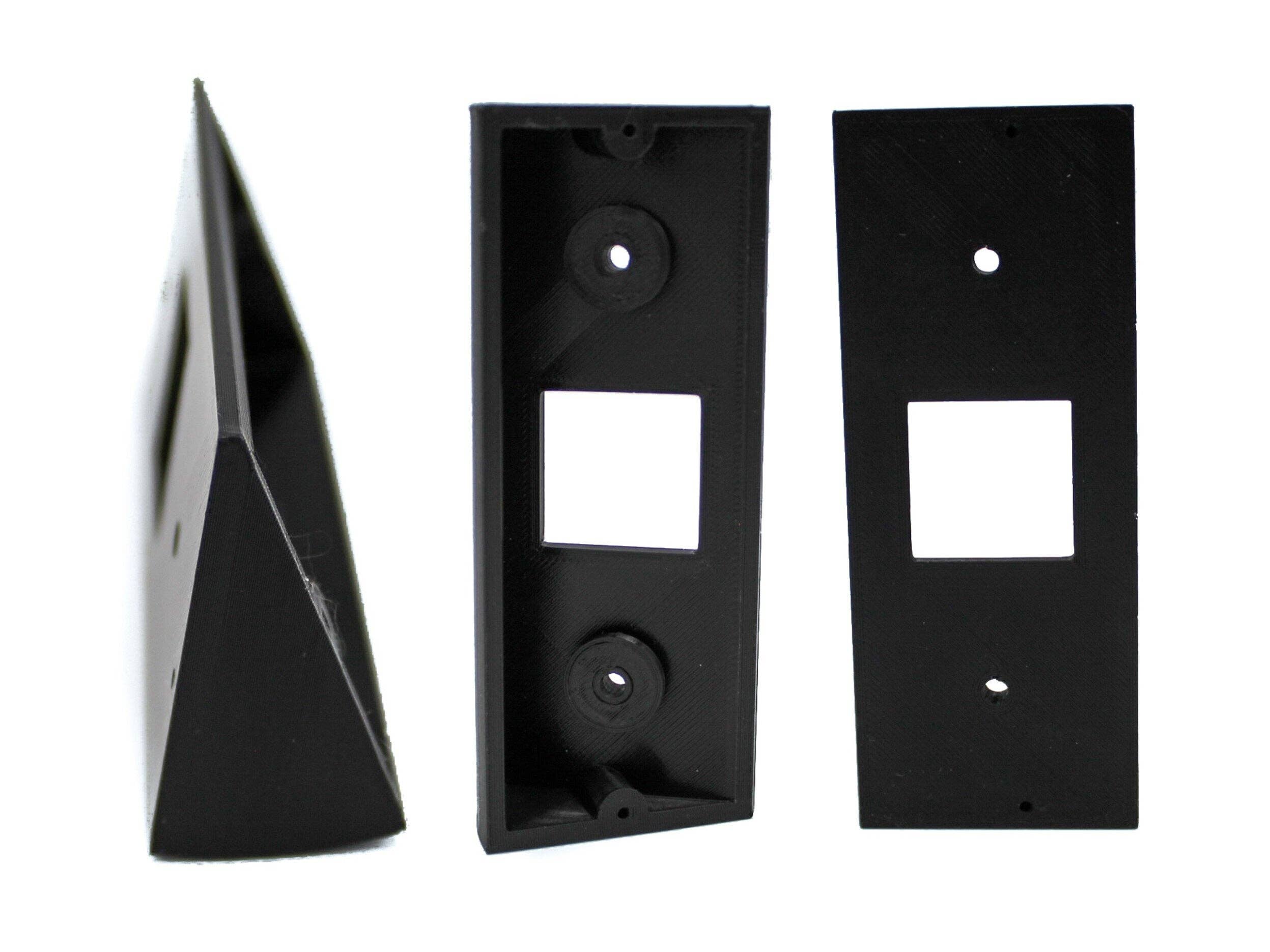 Clever Contraptions - Vente Affichette de porte - Support d'angle pour sonnette Ring PRO | Pour la Ring Doorbell PRO7