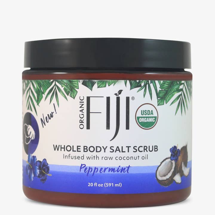 Organic Salt Scrub - Coconut Oil Infused for wholesale by Organic Fiji