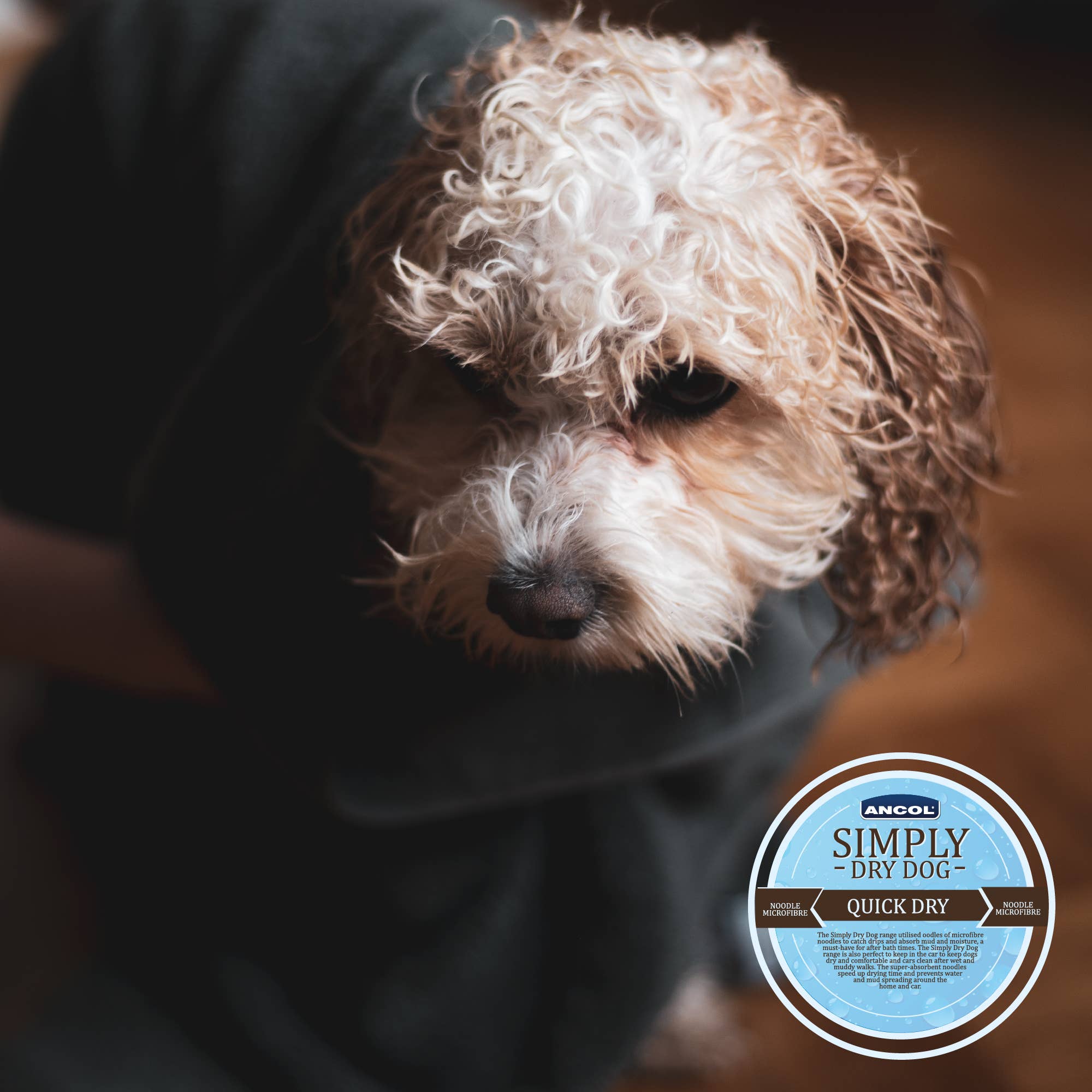 Ancol Pet Products Ltd – wholesale Pet towel –Dog – Simply Dry Microfibre Towel2