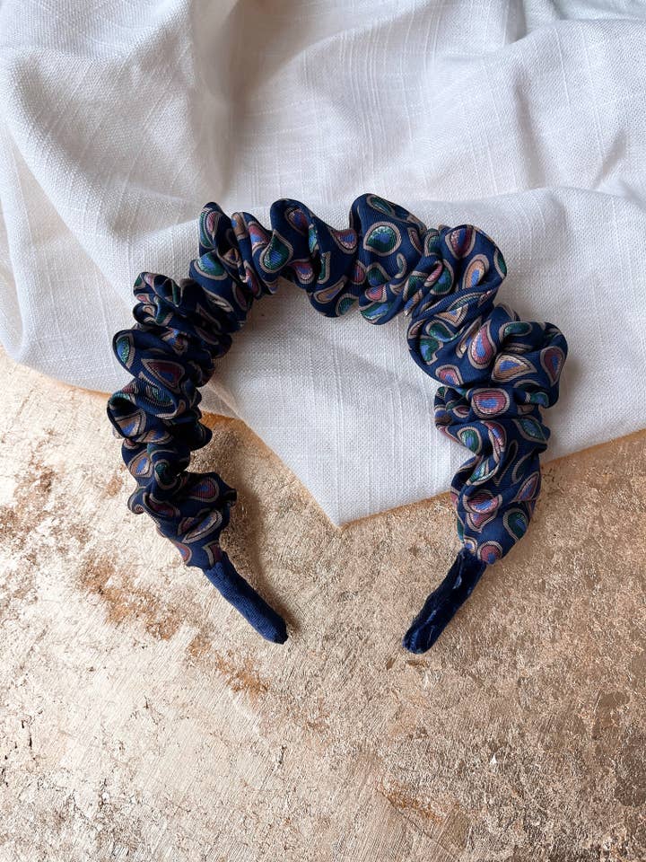 Bandeau chouchou 100% soie *grimmace* pour la vente par Maddie Vasiliev