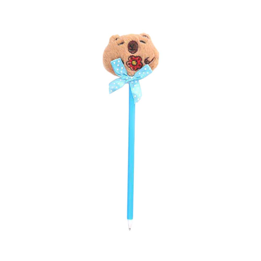 Sensibling Corp. - Wholesale Pen - 12PCS - Cute Capybara Animal Bow Pens3