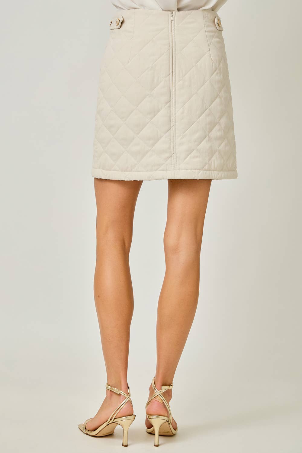 Mystree - Vendita all'ingrosso Gonna - Donna - 61256 Gonna Mini Trapuntata18