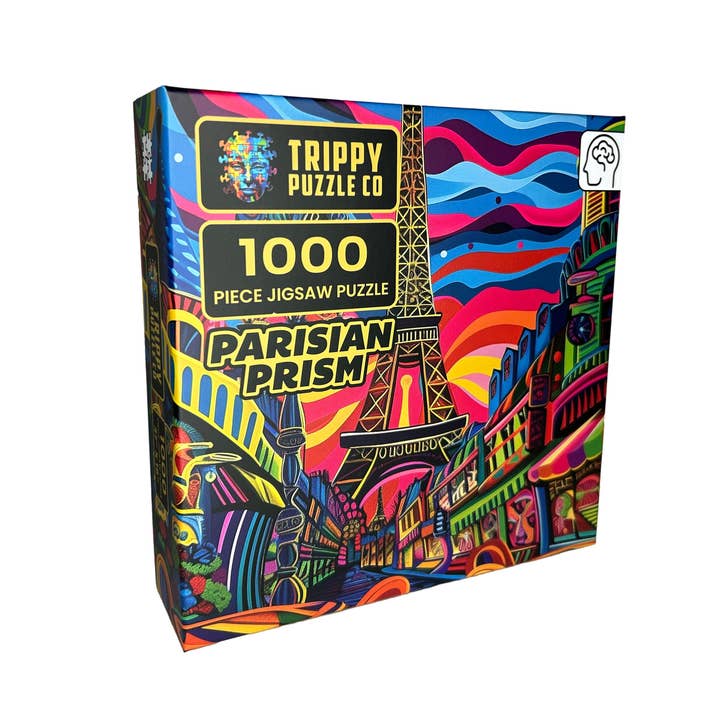 Trippy Puzzle Co - Venta al por mayor Puzle - Adultos - Rompecabezas clásico Parisian Prism de 1000 piezas1