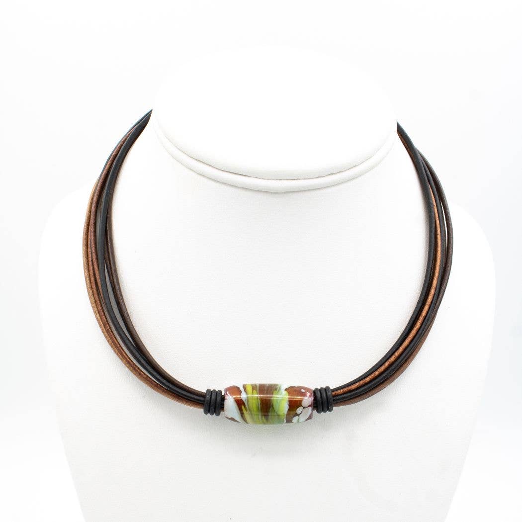 Montana Leather Designs - Wholesale Choker/Collar - BS Aspen Necklace
