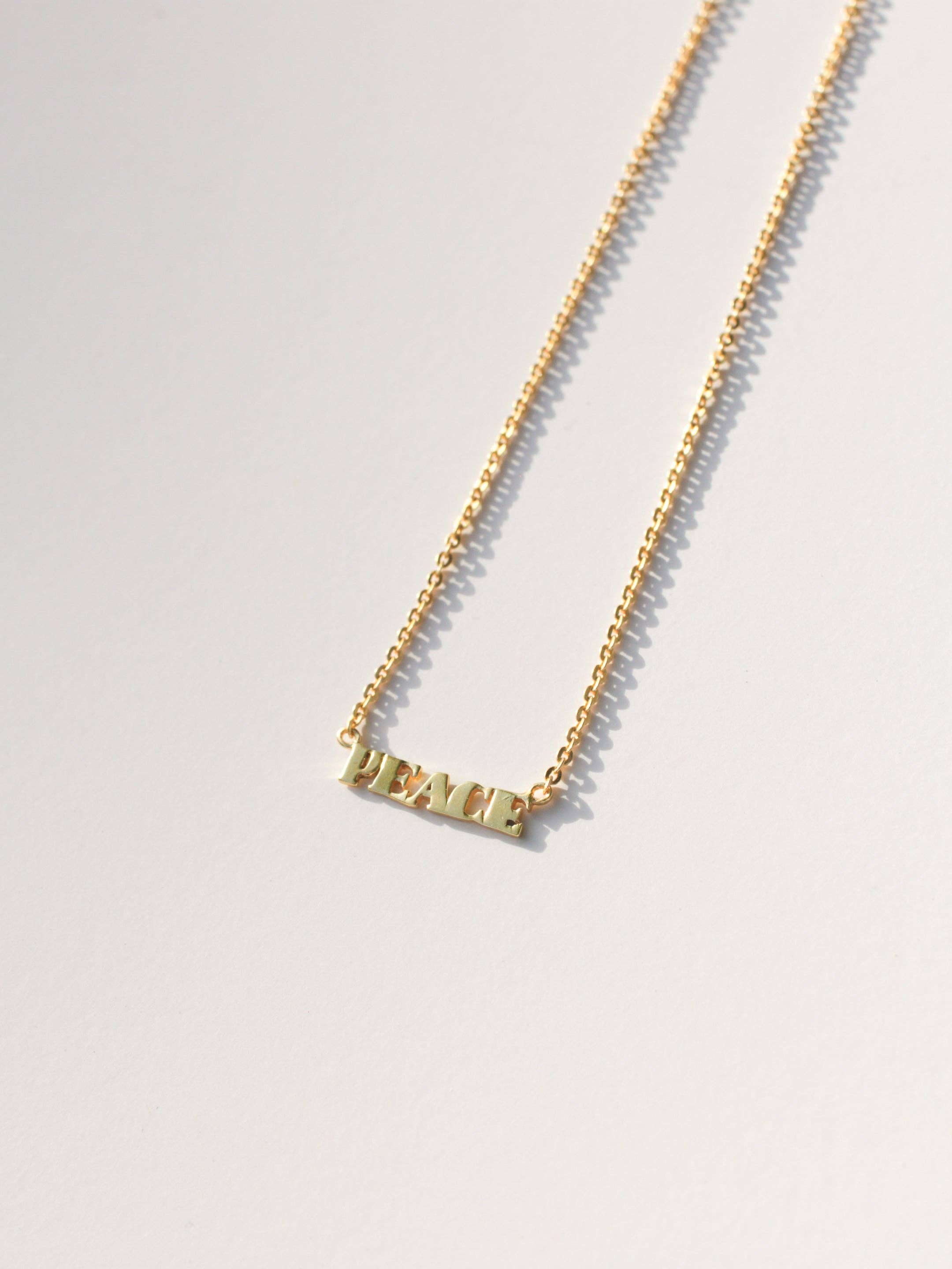 Rover & Kin - Wholesale Pendant/Charm Necklace - PEACE Necklace1