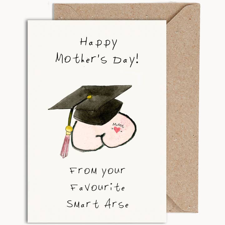 Smart Arse | Mother's Day for wholesale by WeirdWatercolours