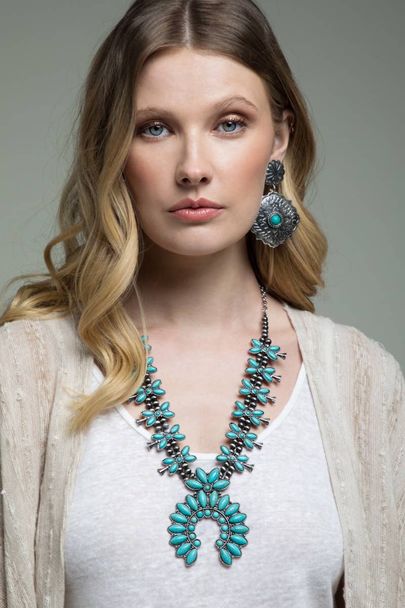 Urbanista - Wholesale Pendant/Charm Necklace - Squash Blossom Necklace Set7