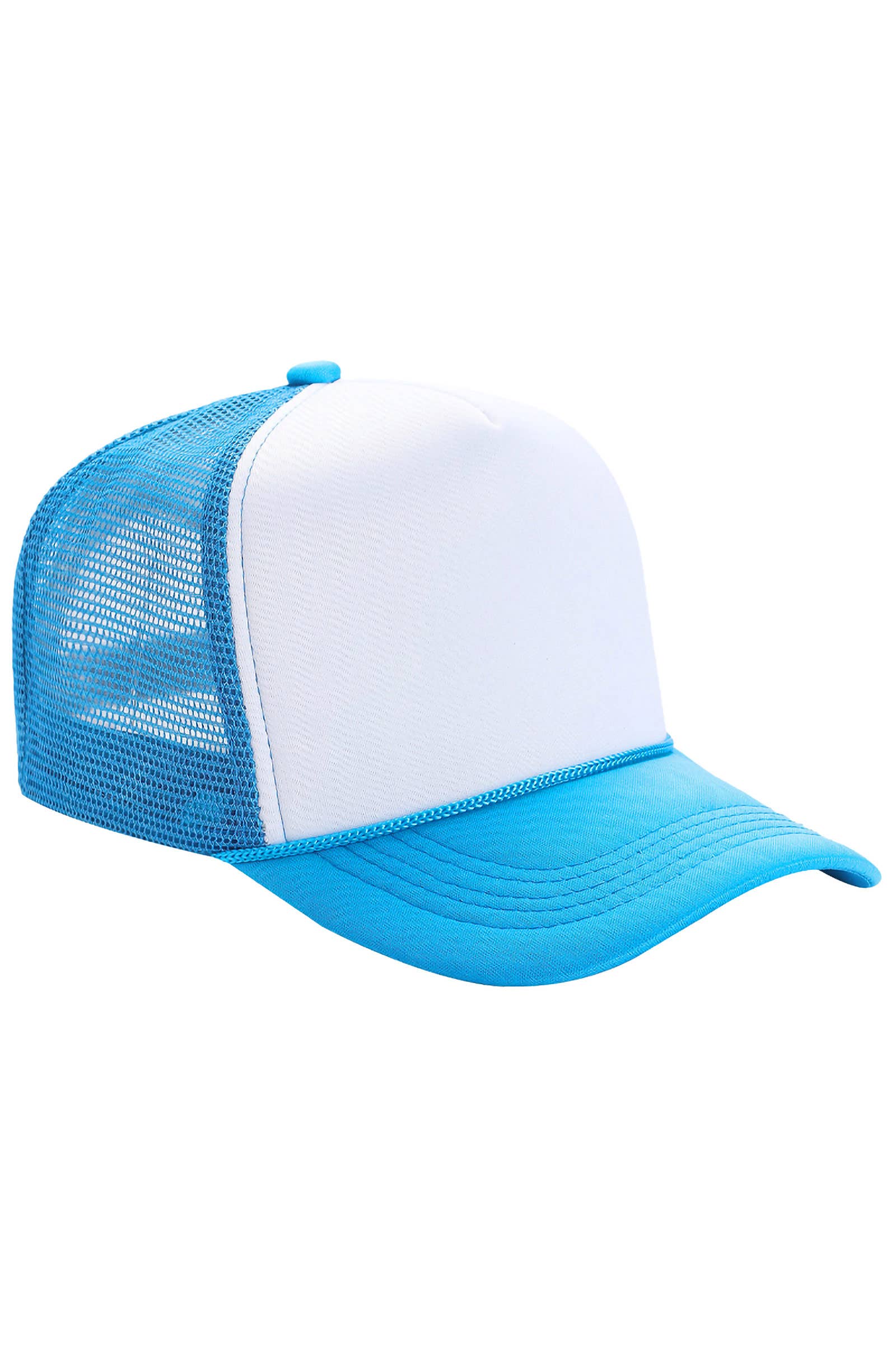 Cap Zone – boné - Mulher por atacado – Chapéu de caminhoneiro de espuma de cinco painéis multitons26