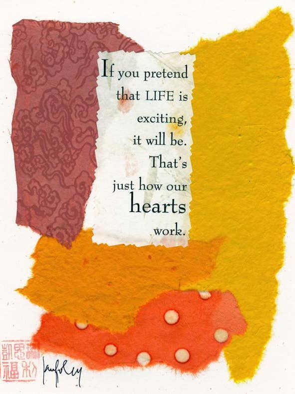 Pretend - Original wall art for wholesale by Ampersand Cards