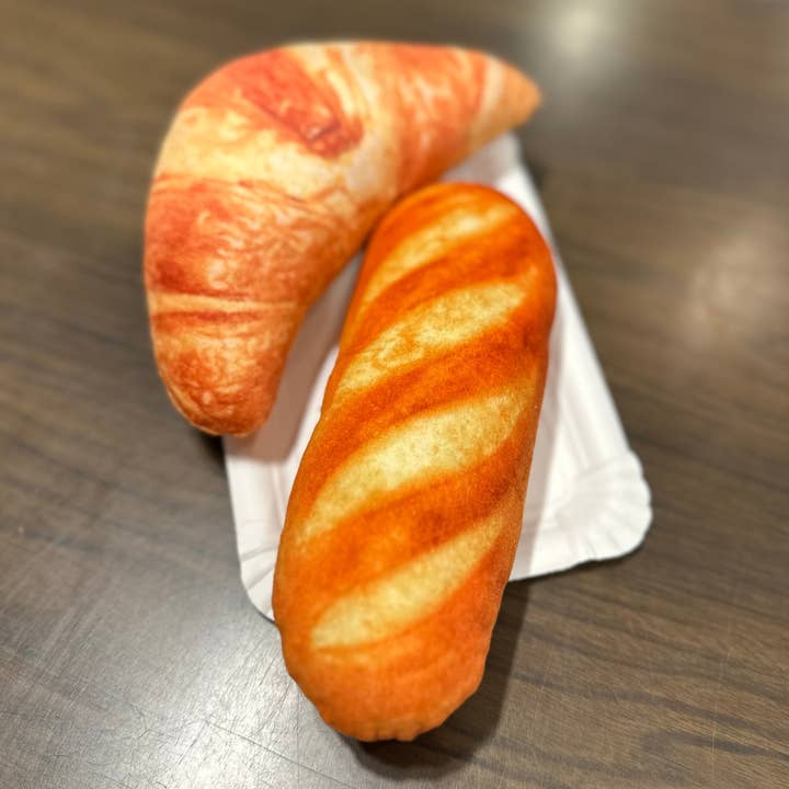 Luxoland Pet Accessories - Wholesale Pet Squeaky Toy - Dog - Croissant - Plush Squeaky Toy2