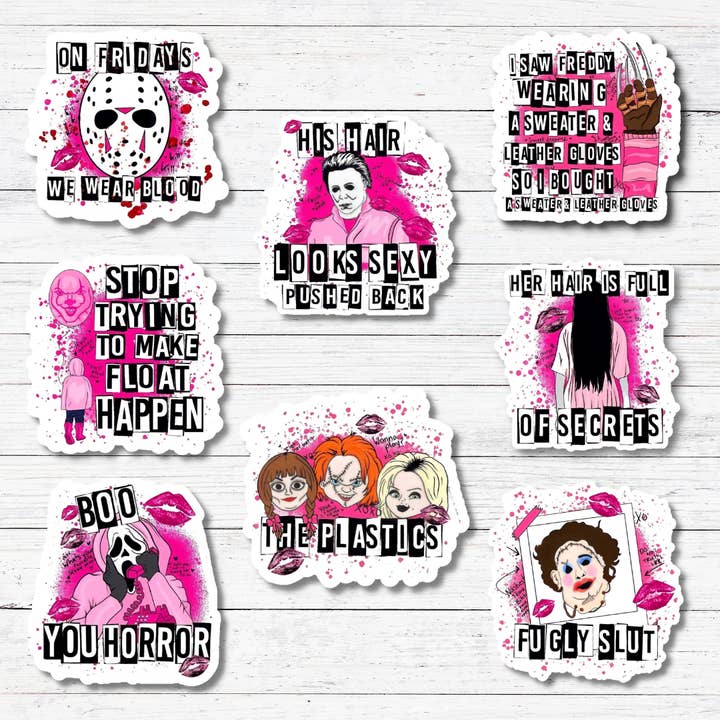 Oily Graphic Creations - Wholesale Sticker - The Plastics Chucky/Mean Girls Sticker/Magnet4