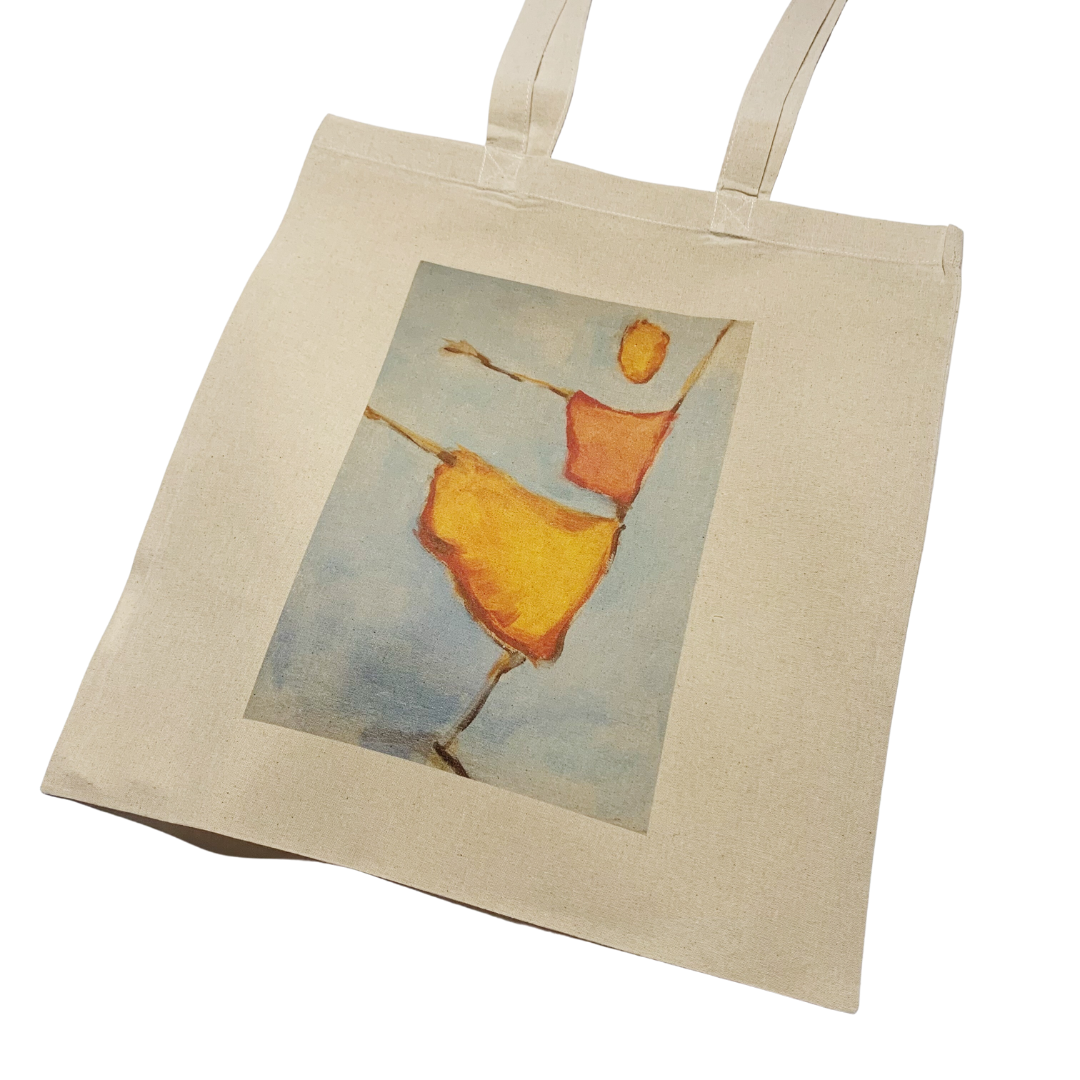ZZZEBRAAA LIMITED – Sacola - Mulher por atacado – Paul Klee Scarecrow Tote Bag Abstract Dança Vintage0