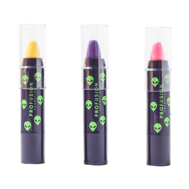 Profusion Cosmetics - Wholesale Eyeliner/Pencil - UFO UV Face & Body Paint Liners Trio for Neon Glow Looks0