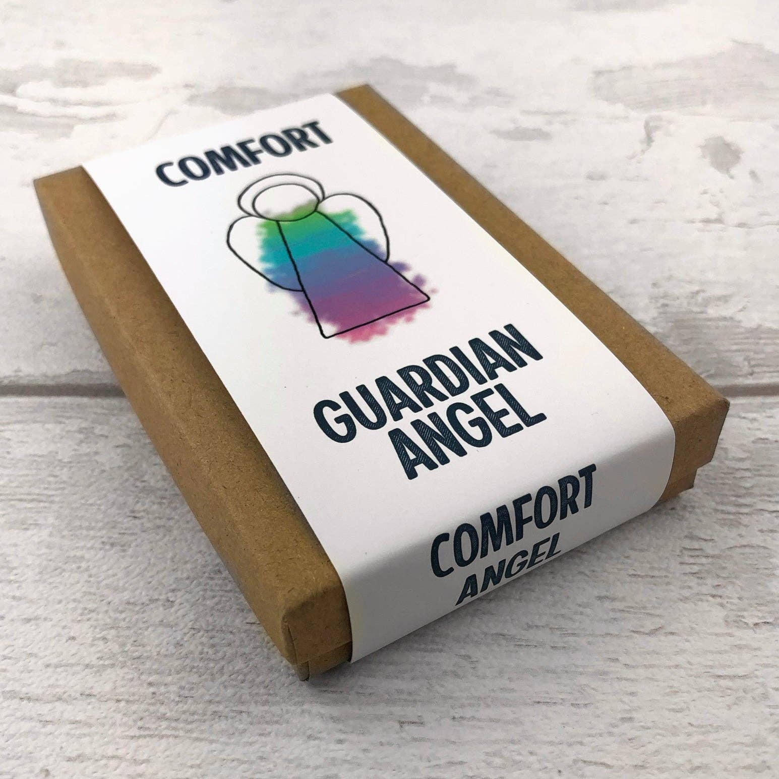 GlassHouse Design – Großhandel Sonnenfänger – Comfort Angel — Geschenk für Trauerfall in Buntglas5