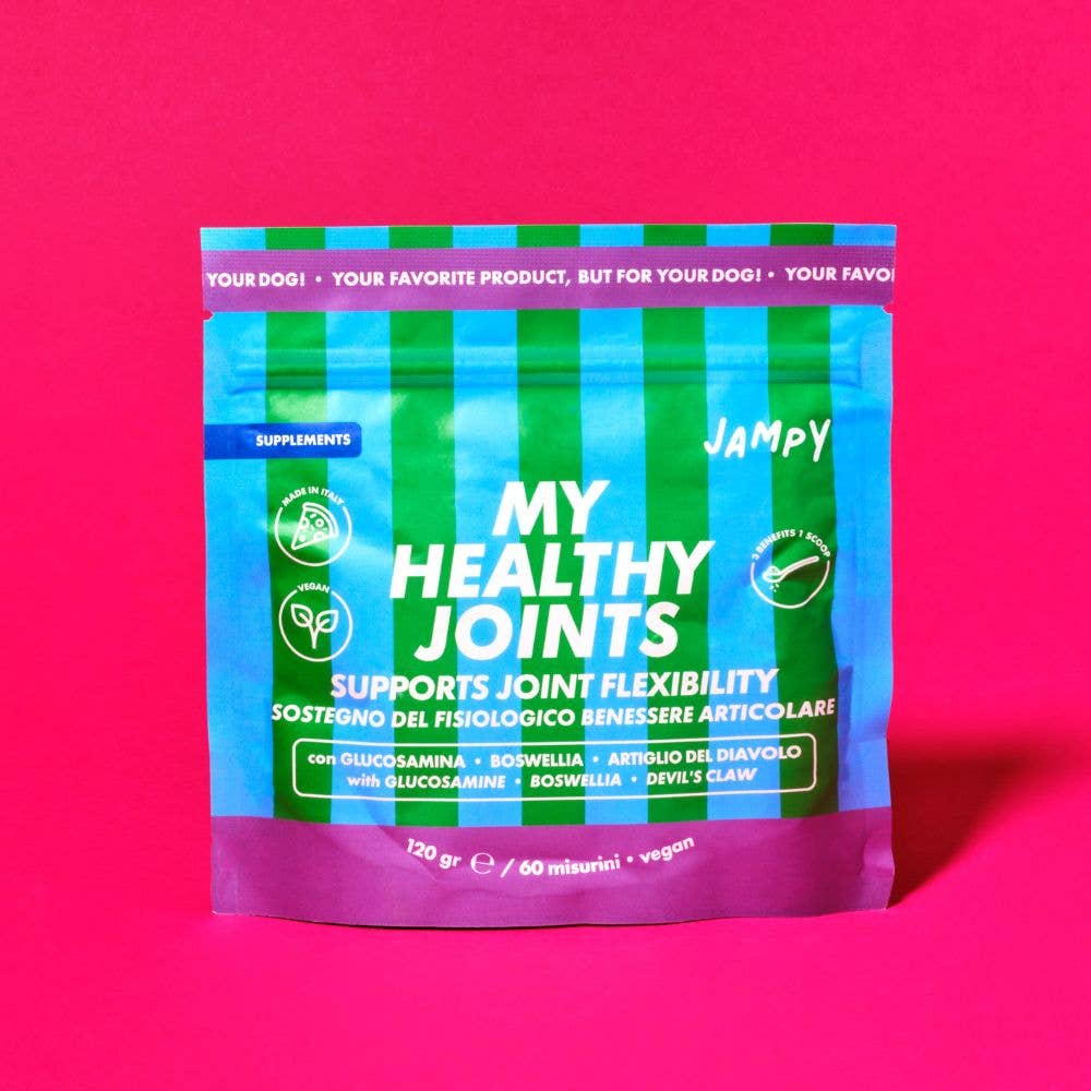JAMPY - Wholesale Pet supplement – Cat/dog - My Healthy Joints - Dog Mobility Supplement Powder Plant-based