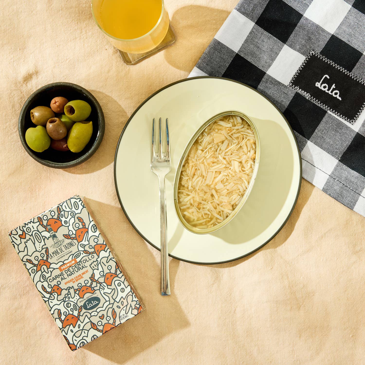 Lata - Wholesale Tinned Fish - La Mar de Tazones Spider Crab Meat Premium1