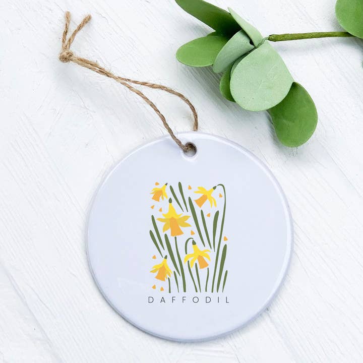 Daffodil (Garden Edition) - Ornament for wholesale by Indigo Tangerine