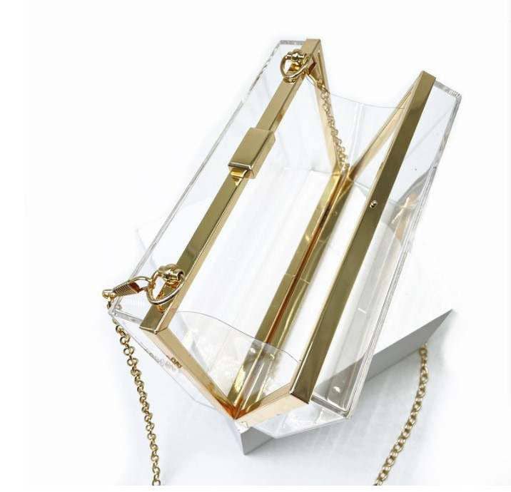 Gameday Luxe - Wholesale Crossbody Bag - Women's - The Shawn Clear Crossbody Handbag1