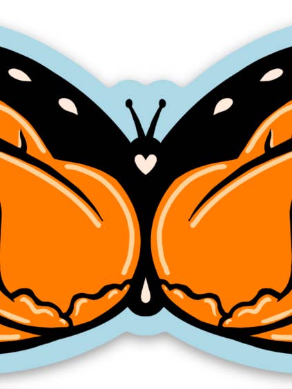 Monarch Sticker for engroshandel hos ArtistNatalie