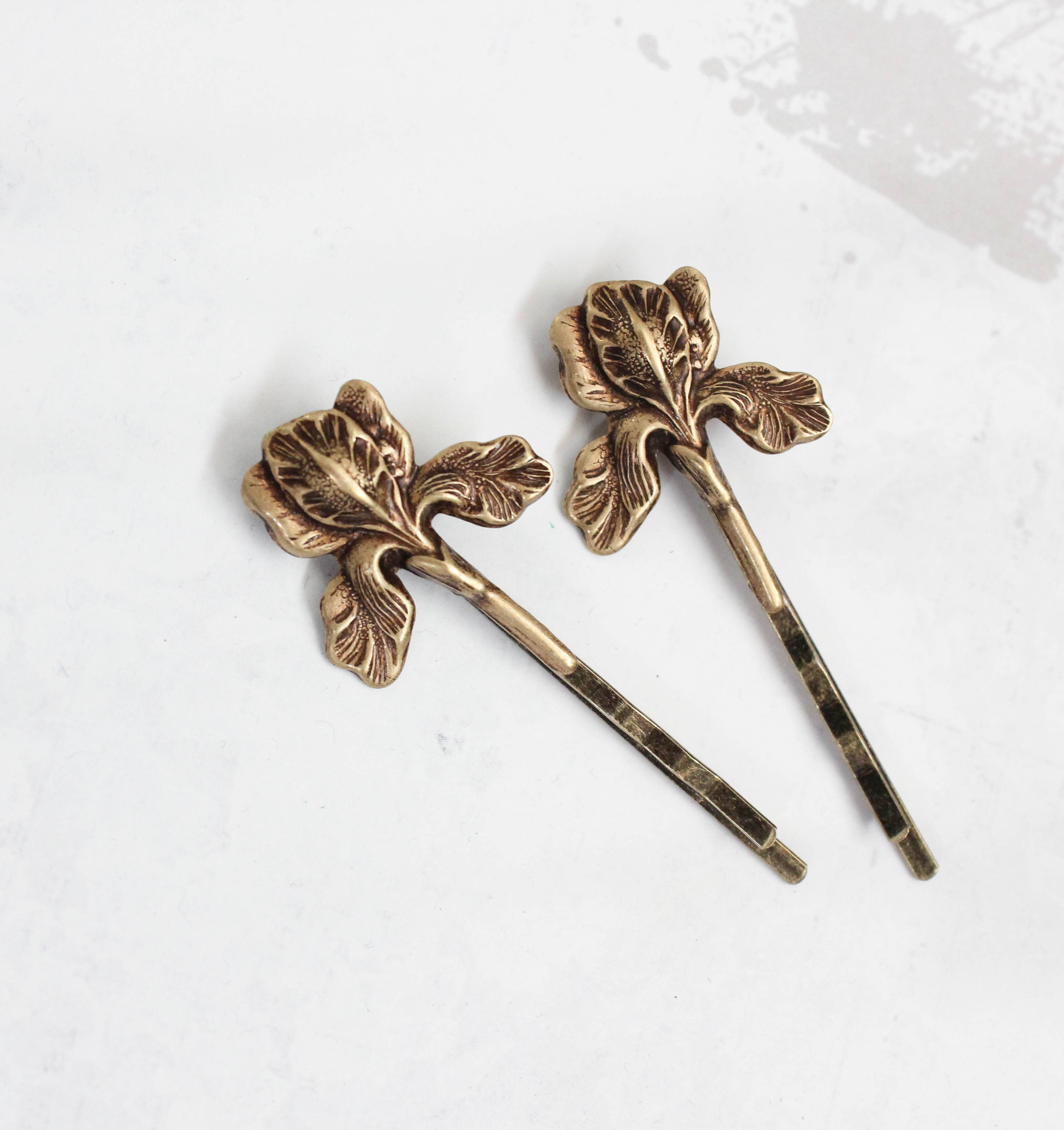 A Pocket of Posies - Wholesale Bobby Pin - Women's - Iris Bobby Pins -  Set of Two Pins5