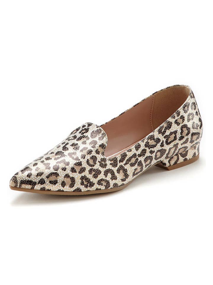 LASCANA Women's Leopard Cheetah Print Loafers for wholesale on Faire